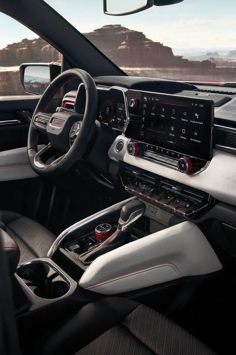 2026 GMC Canyon infotainment system at Marc Miller Buick GMC Inc in Tulsa OK