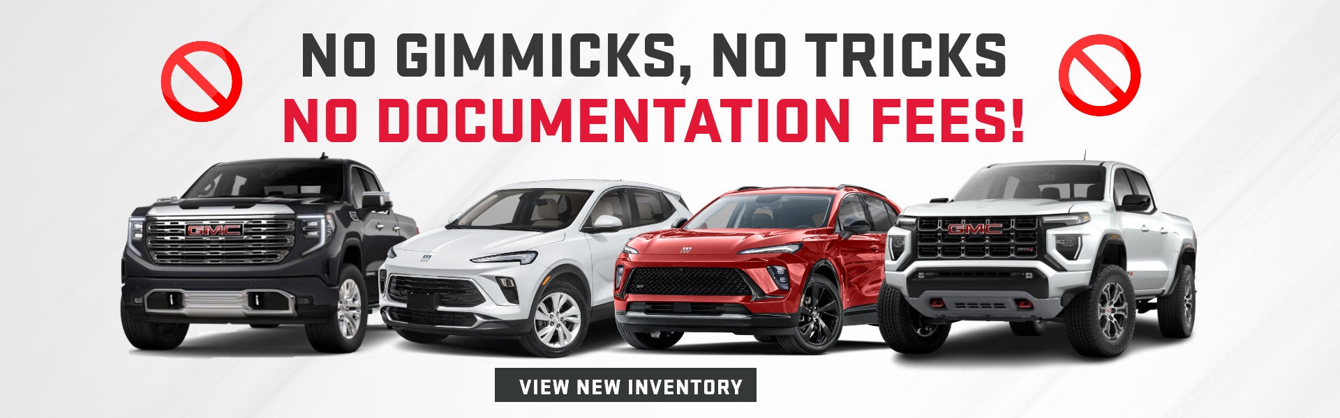 No Gimmicks, No Tricks, No Documentation Fees